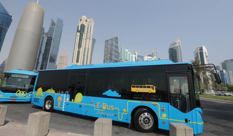 Qatar bus stops